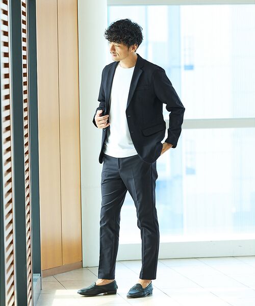 ABAHOUSE / アバハウス Tシャツ | 【通年生地使用】シルケット天竺ワイドリブ 半袖Tシャツ | 詳細4