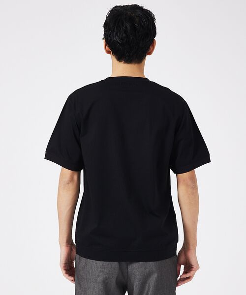 ABAHOUSE / アバハウス Tシャツ | 【通年生地使用】シルケット天竺ワイドリブ 半袖Tシャツ | 詳細15