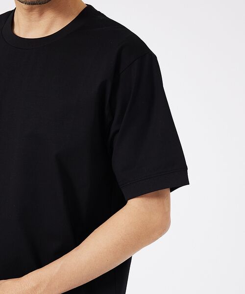 ABAHOUSE / アバハウス Tシャツ | 【通年生地使用】シルケット天竺ワイドリブ 半袖Tシャツ | 詳細17