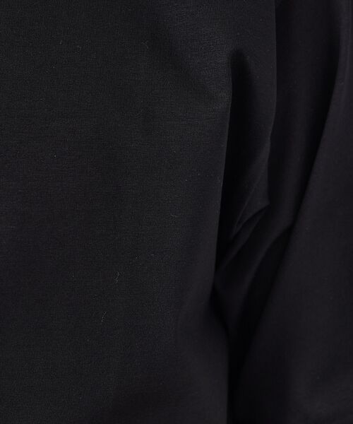 ABAHOUSE / アバハウス Tシャツ | 【通年生地使用】シルケット天竺ワイドリブ 半袖Tシャツ | 詳細18