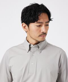 ABAHOUSE / アバハウス ポロシャツ | シルケット天竺 ボタンダウン ポロシャツ