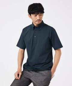 ABAHOUSE / アバハウス ポロシャツ | シルケット天竺 ボタンダウン ポロシャツ