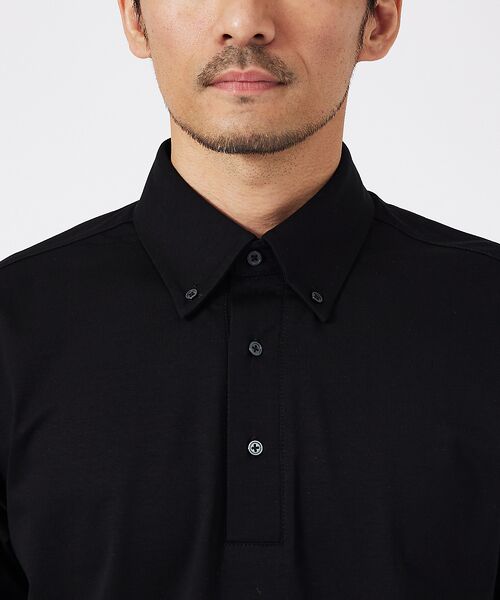 ABAHOUSE / アバハウス ポロシャツ | シルケット天竺 ボタンダウン ポロシャツ | 詳細16