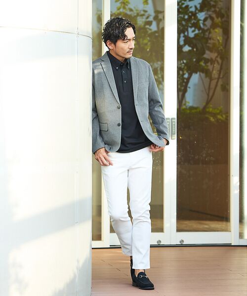 ABAHOUSE / アバハウス ポロシャツ | シルケット天竺 ボタンダウン ポロシャツ | 詳細20