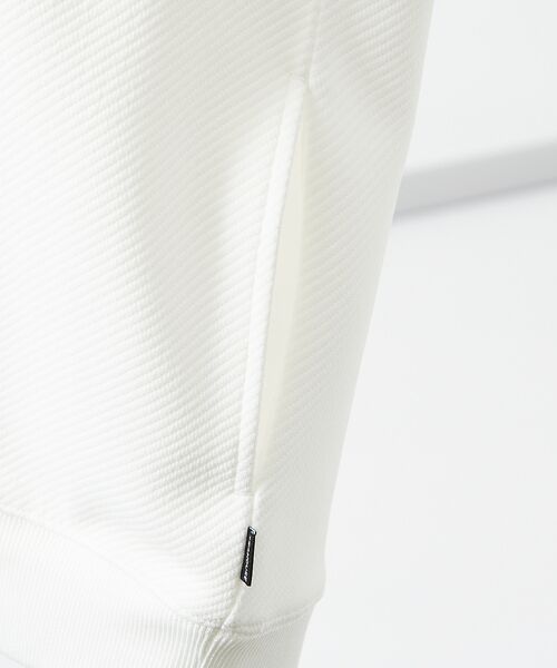 ABAHOUSE / アバハウス スウェット | ドットツイル ダンボール クルーネック プルオーバー | 詳細6