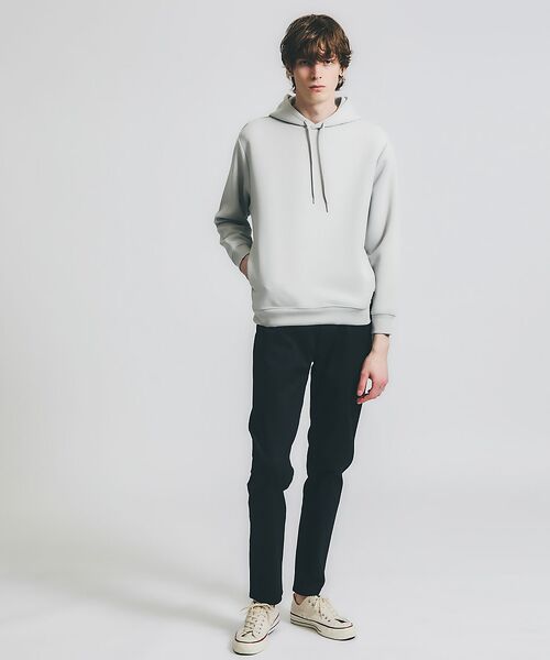 ABAHOUSE / アバハウス パーカー | ドットツイル ダンボール プルパーカー | 詳細10