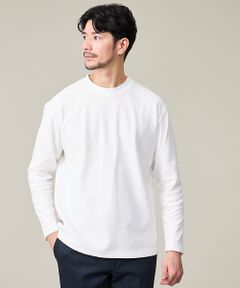 ABAHOUSE / アバハウス Tシャツ | ジオメトリックリンクス 長袖Tシャツ