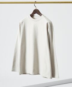 ABAHOUSE / アバハウス Tシャツ | ジオメトリックリンクス 長袖Tシャツ