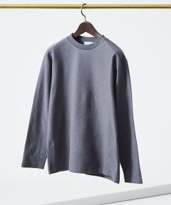 ABAHOUSE / アバハウス Tシャツ | ジオメトリックリンクス 長袖Tシャツ