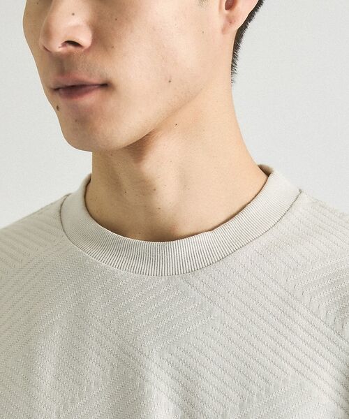 ABAHOUSE / アバハウス Tシャツ | ジオメトリックリンクス 長袖Tシャツ | 詳細5