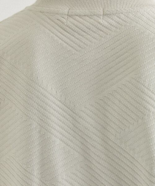 ABAHOUSE / アバハウス Tシャツ | ジオメトリックリンクス 長袖Tシャツ | 詳細6