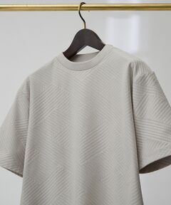 ABAHOUSE / アバハウス Tシャツ | ジオメトリックリンクス 半袖Tシャツ