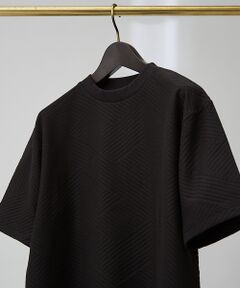 ABAHOUSE / アバハウス Tシャツ | ジオメトリックリンクス 半袖Tシャツ