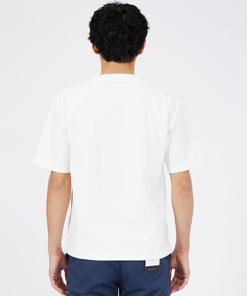 ABAHOUSE / アバハウス Tシャツ | ジオメトリックリンクス 半袖Tシャツ | 詳細3