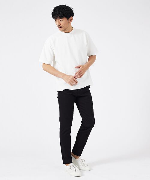 ABAHOUSE / アバハウス Tシャツ | ジオメトリックリンクス 半袖Tシャツ | 詳細7