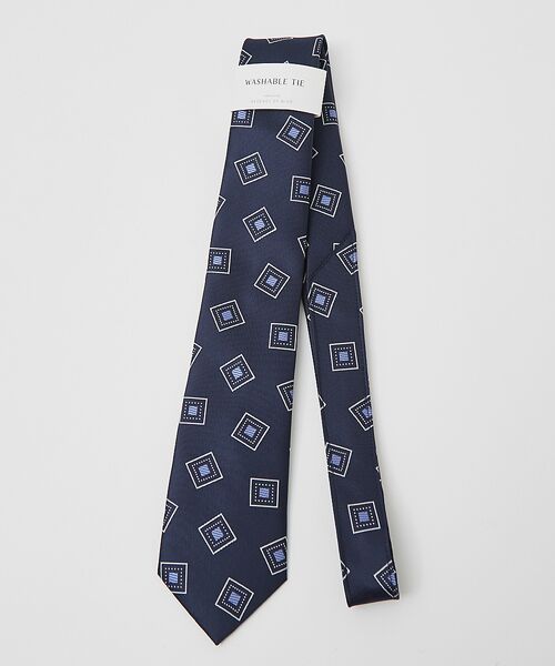 ABAHOUSE / アバハウス ネクタイ | 【ウォッシャブル】小紋柄 ネクタイ | 詳細1