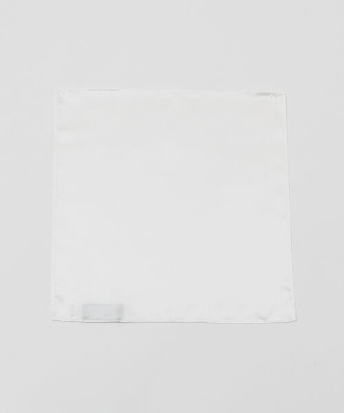 ABAHOUSE / アバハウス バンダナ・スカーフ | シルクサテン チーフ | 詳細1