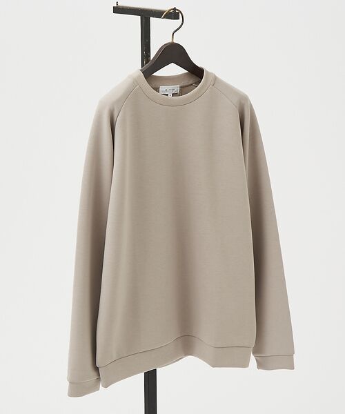 ABAHOUSE / アバハウス スウェット | 【インバーテッドプリーツ】 ダンボールニット プルオーバー / クルーネック ス | 詳細3