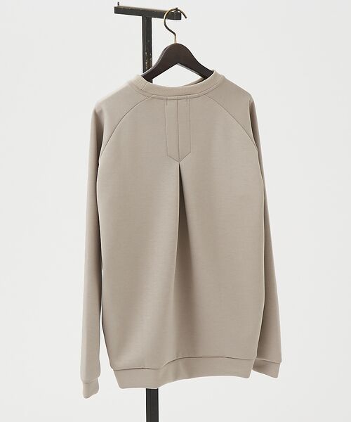 ABAHOUSE / アバハウス スウェット | 【インバーテッドプリーツ】 ダンボールニット プルオーバー / クルーネック ス | 詳細4