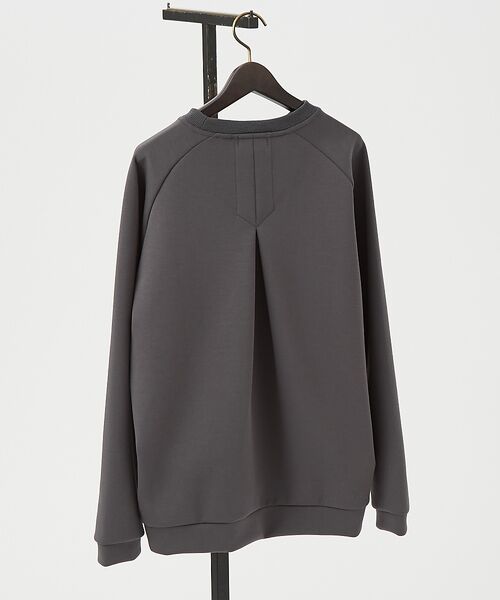 ABAHOUSE / アバハウス スウェット | 【インバーテッドプリーツ】 ダンボールニット プルオーバー / クルーネック ス | 詳細20