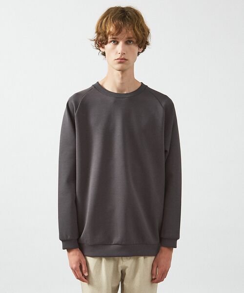 ABAHOUSE / アバハウス スウェット | 【インバーテッドプリーツ】 ダンボールニット プルオーバー / クルーネック ス | 詳細12