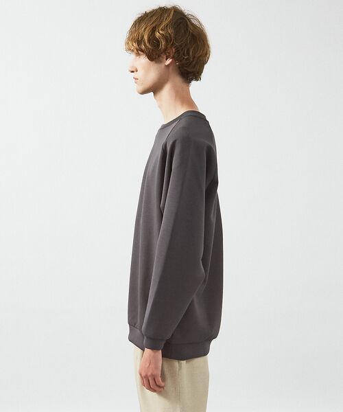ABAHOUSE / アバハウス スウェット | 【インバーテッドプリーツ】 ダンボールニット プルオーバー / クルーネック ス | 詳細13