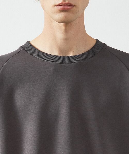 ABAHOUSE / アバハウス スウェット | 【インバーテッドプリーツ】 ダンボールニット プルオーバー / クルーネック ス | 詳細16