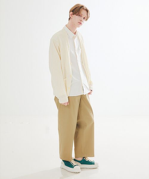 ABAHOUSE / アバハウス カーディガン・ボレロ | 【メッシュニット】ドライタッチ 比翼 カーディガン / シアーカーディガン | 詳細5