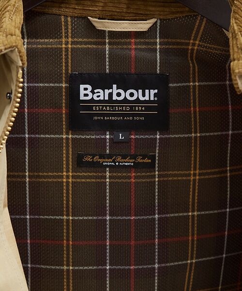 ABAHOUSE / アバハウス ブルゾン | 【BARBOUR / バブアー】SPEY スペイ / ピーチスキン コットン / | 詳細9