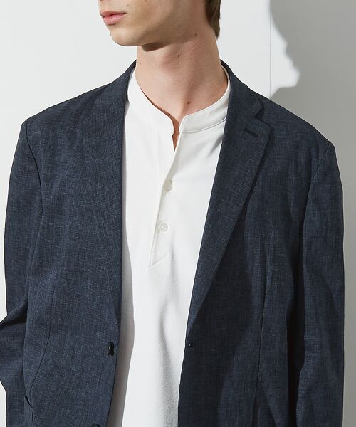 ABAHOUSE / アバハウス Tシャツ | 【接触冷感】Vネック スキッパーTシャツ/ヘンリーネック/COVEROSS(R) | 詳細12