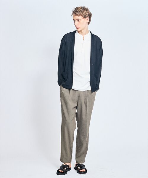 ABAHOUSE / アバハウス Tシャツ | 【接触冷感】Vネック スキッパーTシャツ/ヘンリーネック/COVEROSS(R) | 詳細15