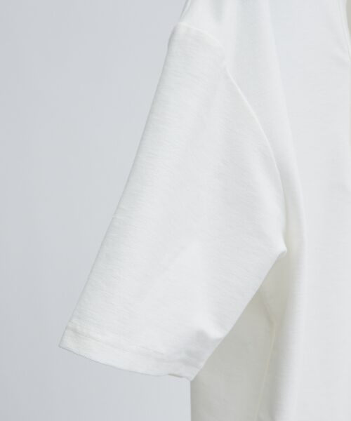 ABAHOUSE / アバハウス Tシャツ | 【接触冷感】Vネック スキッパーTシャツ/ヘンリーネック/COVEROSS(R) | 詳細5