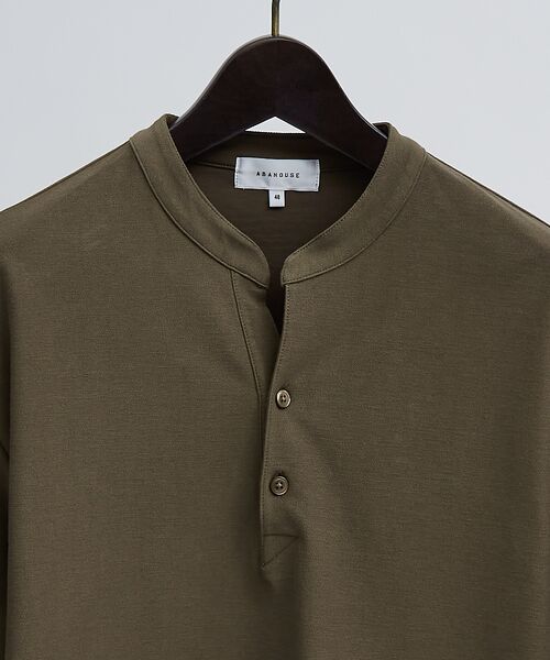 ABAHOUSE / アバハウス Tシャツ | 【接触冷感】Vネック スキッパーTシャツ/ヘンリーネック/COVEROSS(R) | 詳細18