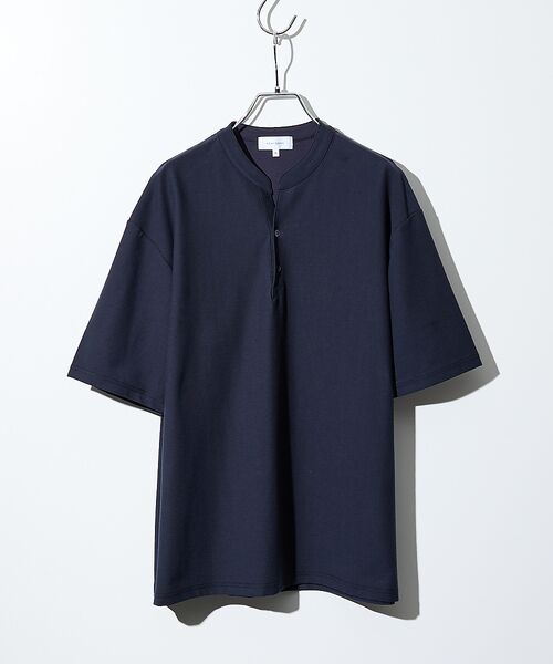 ABAHOUSE / アバハウス Tシャツ | 【接触冷感】Vネック スキッパーTシャツ/ヘンリーネック/COVEROSS(R) | 詳細26