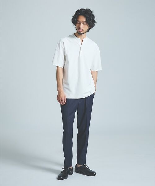 ABAHOUSE / アバハウス Tシャツ | 【接触冷感】Vネック スキッパーTシャツ/ヘンリーネック/COVEROSS(R) | 詳細18