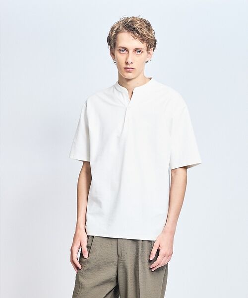 ABAHOUSE / アバハウス Tシャツ | 【接触冷感】Vネック スキッパーTシャツ/ヘンリーネック/COVEROSS(R) | 詳細26