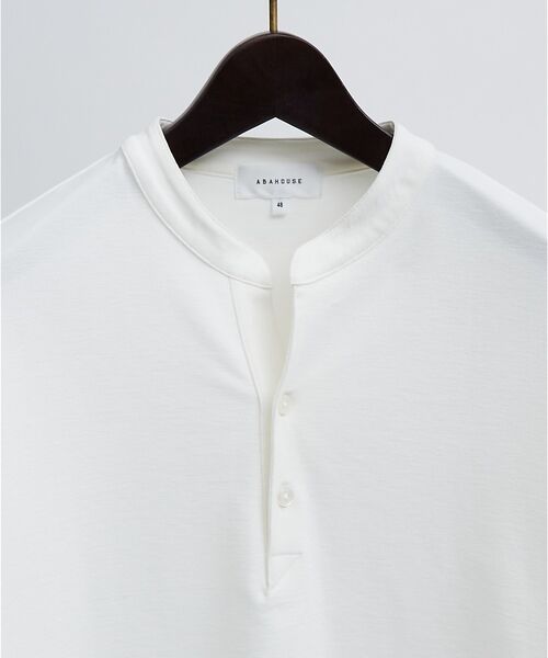 ABAHOUSE / アバハウス Tシャツ | 【接触冷感】Vネック スキッパーTシャツ/ヘンリーネック/COVEROSS(R) | 詳細21