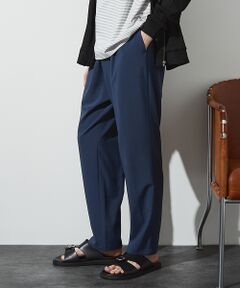 ABAHOUSE / アバハウス パンツ | 【セットアップ対応】1タックテーパード イージーパンツ / イージーケア / ス