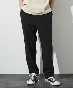 ABAHOUSE / アバハウス パンツ | 【セットアップ対応】1タックテーパード イージーパンツ / イージーケア / ス