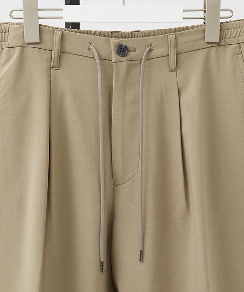 ABAHOUSE / アバハウス パンツ | 【セットアップ対応】1タックテーパード イージーパンツ / イージーケア / ス | 詳細10