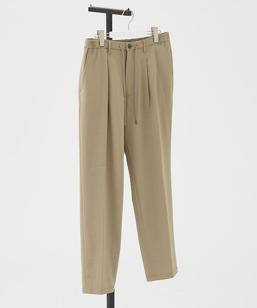 ABAHOUSE / アバハウス パンツ | 【セットアップ対応】1タックテーパード イージーパンツ / イージーケア / ス | 詳細14