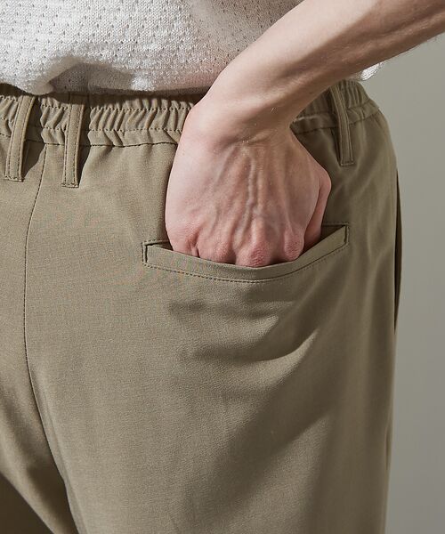 ABAHOUSE / アバハウス パンツ | 【セットアップ対応】1タックテーパード イージーパンツ / イージーケア / ス | 詳細5