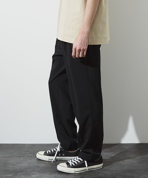ABAHOUSE / アバハウス パンツ | 【セットアップ対応】1タックテーパード イージーパンツ / イージーケア / ス | 詳細23