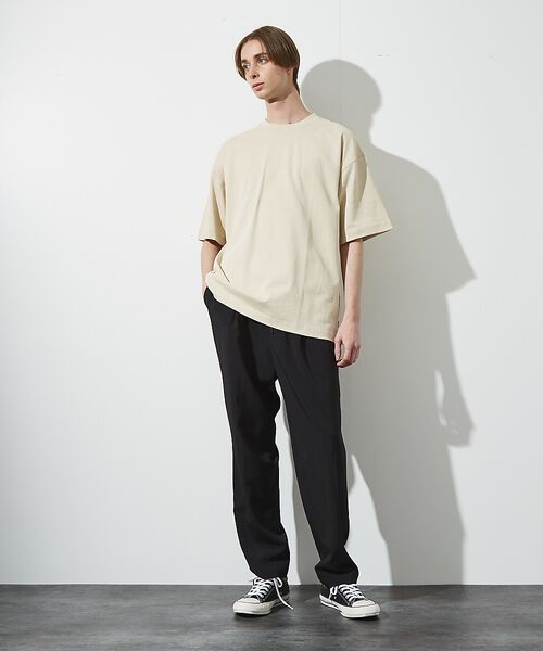 ABAHOUSE / アバハウス パンツ | 【セットアップ対応】1タックテーパード イージーパンツ / イージーケア / ス | 詳細24