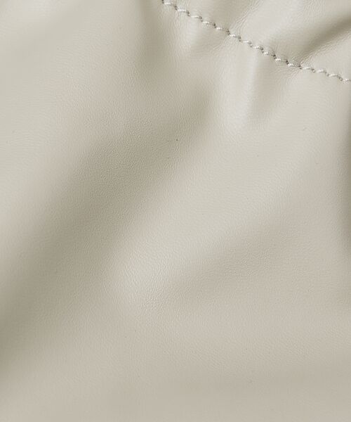 ABAHOUSE / アバハウス ショルダーバッグ | 【マルチウェイ】 フェイクレザー 巾着ショルダーバッグ / ユニセックス | 詳細1