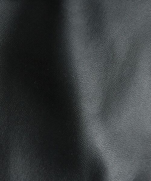 ABAHOUSE / アバハウス リュック・バックパック | 【マルチウェイ】 フェイクレザー 巾着ナップサック / ショルダーバッグ / ユ | 詳細15