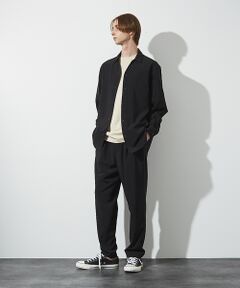 ABAHOUSE / アバハウス シャツ・ブラウス | 2点セット【WEB限定】セットアップ / スキッパーシャツ&イージーパンツ /