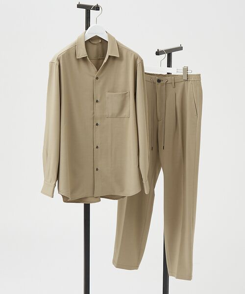 ABAHOUSE / アバハウス シャツ・ブラウス | 2点セット【WEB限定】セットアップ / スキッパーシャツ&イージーパンツ / | 詳細17