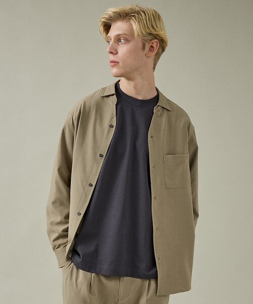 ABAHOUSE / アバハウス シャツ・ブラウス | 2点セット【WEB限定】セットアップ / スキッパーシャツ&イージーパンツ / | 詳細2