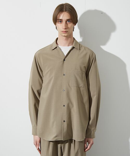 ABAHOUSE / アバハウス シャツ・ブラウス | 2点セット【WEB限定】セットアップ / スキッパーシャツ&イージーパンツ / | 詳細3